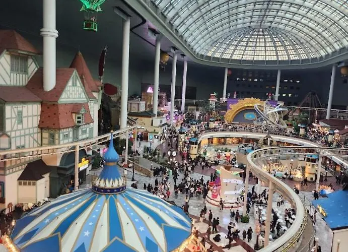 Romantic Terrace, 4people,2beds 2rooms, Jamsil Station, Lotte World, Kspo Dome Сеул