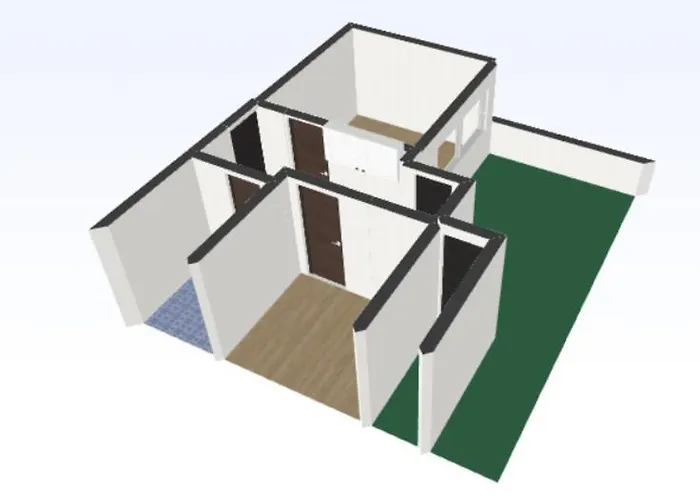 Romantic Terrace, 4people,2beds 2rooms, Jamsil Station, Lotte World, Kspo Dome Сеул