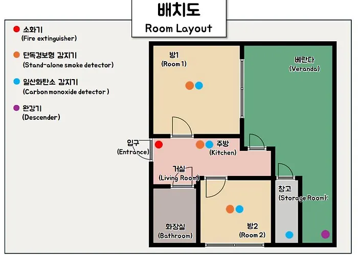 Romantic Terrace, 4people,2beds 2rooms, Jamsil Station, Lotte World, Kspo Dome * Сеул
