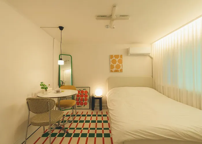 Romantic Terrace, 4people,2beds 2rooms, Jamsil Station, Lotte World, Kspo Dome