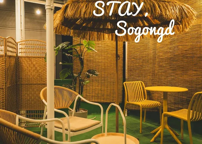 Romantic Terrace, 4people,2beds 2rooms, Jamsil Station, Lotte World, Kspo Dome Сеул
