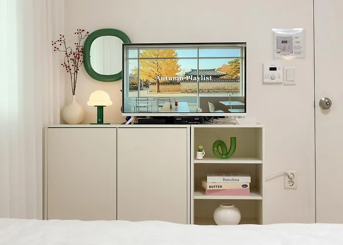 Romantic Terrace, 4people,2beds 2rooms, Jamsil Station, Lotte World, Kspo Dome * Сеул